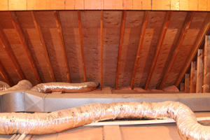 how air ductwork operates within a Leavenworth home